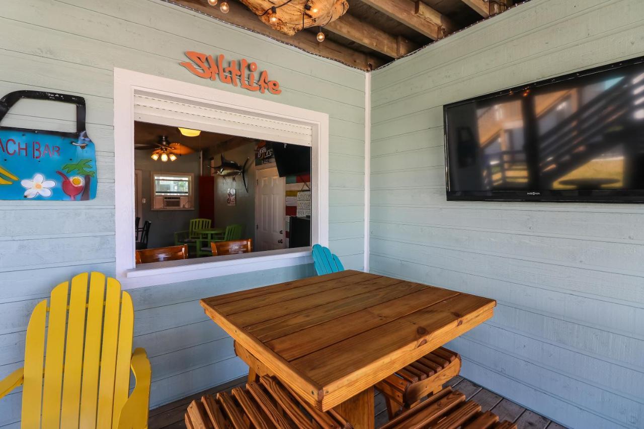 One-Of-A-Kind Beach Home With Lounge Bar Game Room Galveston Eksteriør bilde