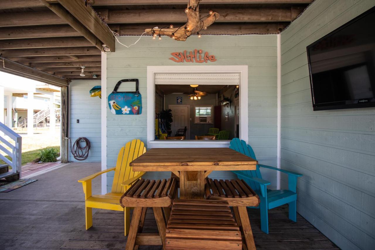 One-Of-A-Kind Beach Home With Lounge Bar Game Room Galveston Eksteriør bilde